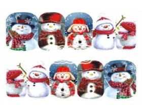 Christmas Water Decals 04